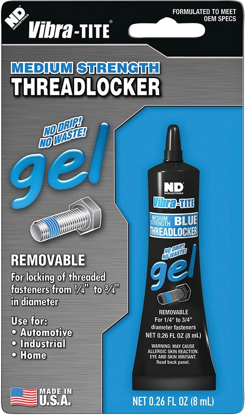 Vibra-Tite Threadlocker 6ml Gel [Medium Strength]