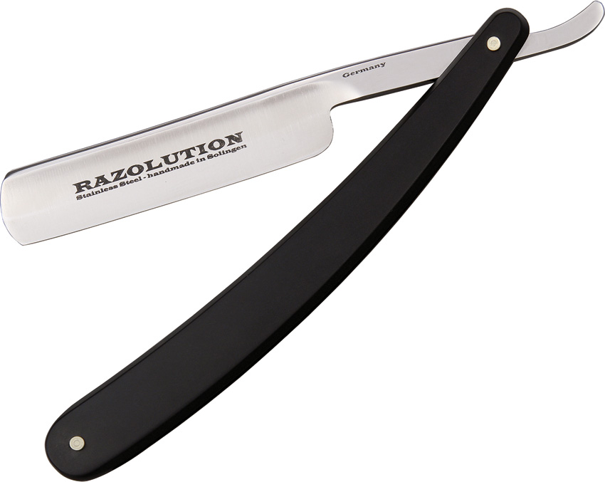 Razolution 88201 Straight Razor - Black - Click Image to Close