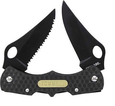 Schrade Double Lockback Folder SCH005DLB - Click Image to Close