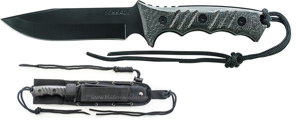 Schrade F3N Extreme Survival Micarta Clip Point