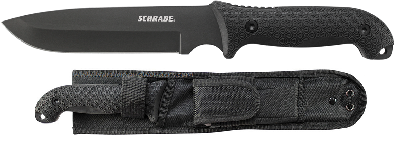 Schrade F52 Frontier Long 1095 Fixed Blade TPE