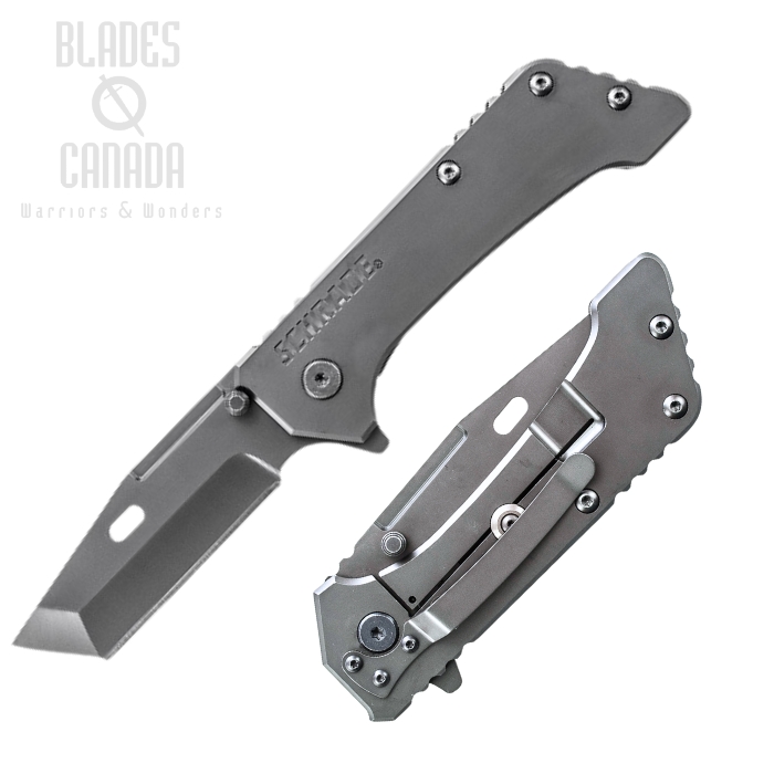 Schrade 301 Heavy Duty Framelock Folder Tanto