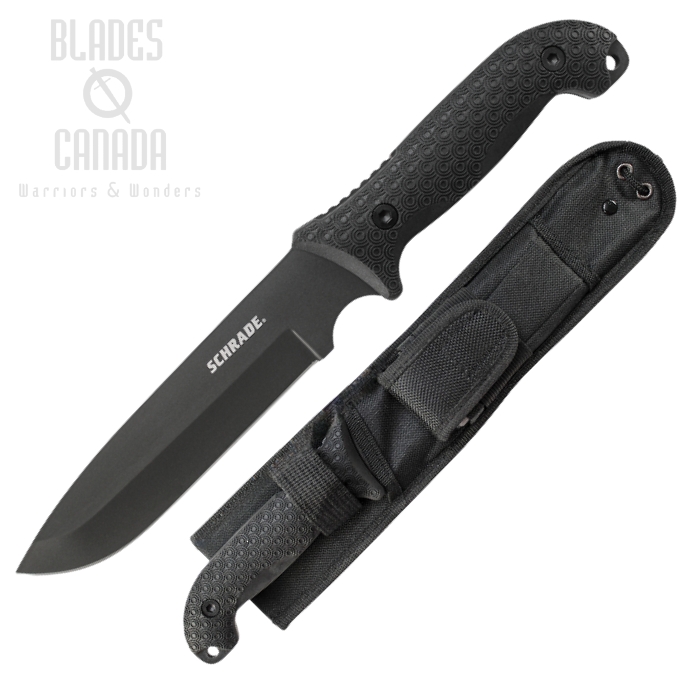 Schrade F52 Frontier Long 1095 Fixed Blade TPE