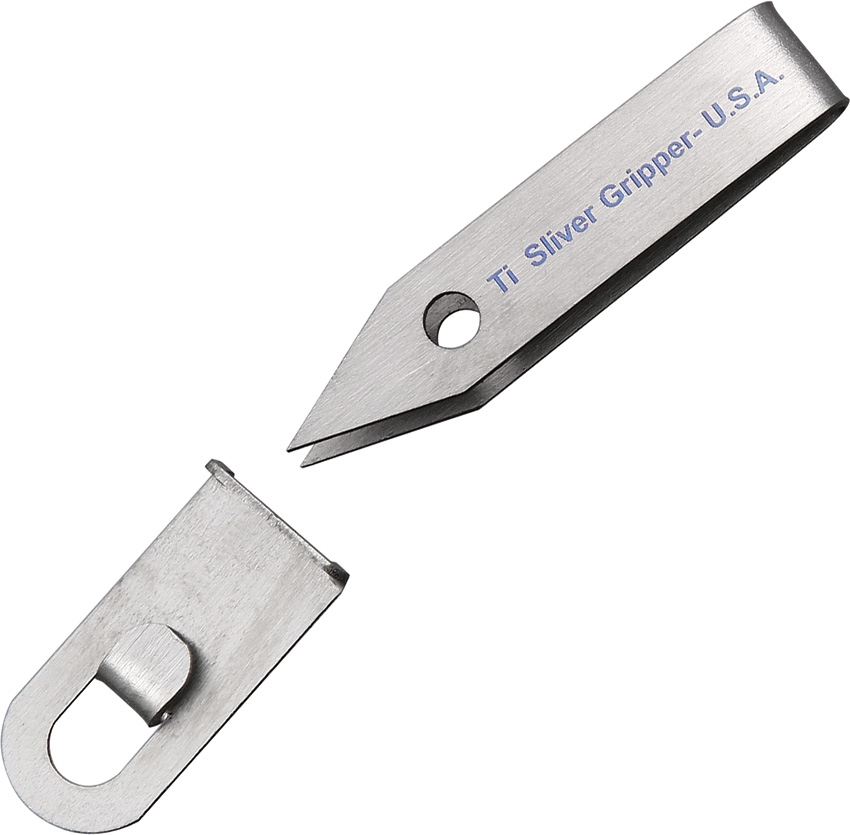 Uncle Bill's Sliver Gripper Precision Tweezers - Titanium