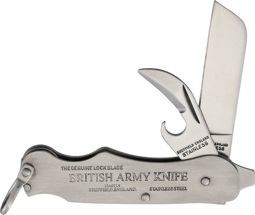 Sheffield British Army Clasp Knife, Stainless Sheepsfoot, SHE022
