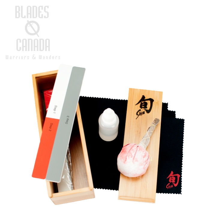 (image for) Shun DM0625 Kitchen Knife Care Kit