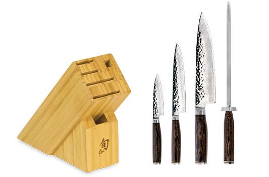 Shun TDMS512 Premier 5-Piece Starter Block Set