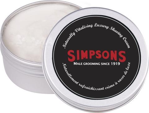 Simpsons Shaving Cream 125ml - Luxury