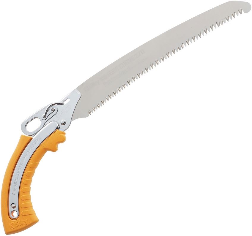Silky Gunfighter 270 Curve Hand Saw With Cover - Click Image to Close