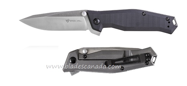 Steel Will Apostate Flipper Framelock Knife, S35VN, G10/Titanium, 1150 - Click Image to Close