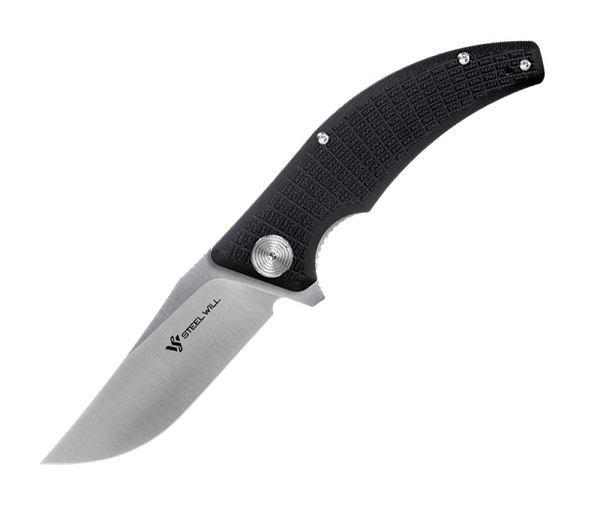 Steel Will Sargas Folding Knife, D2 Satin, G10 Black, F60-10