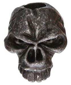 Schmuckatelli Co. Emerson Skull Bead - Black Oxide