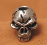 Schmuckatelli Co. Emerson Standard Skull Bead Pewter - Click Image to Close