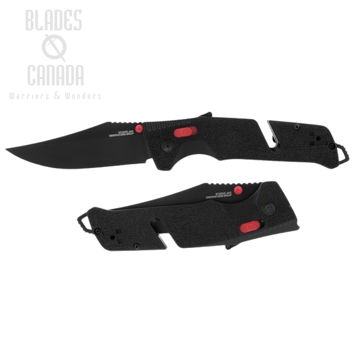 (image for) SOG Trident AT Folding Knife, D2 Steel, Assisted Opening, 11-12-01-41