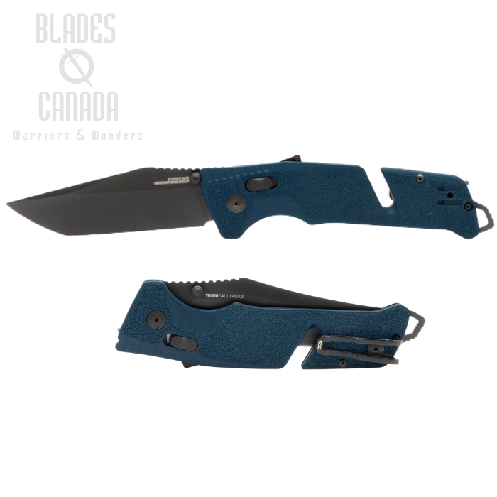 SOG Trident AT Folding Knife, Assisted Opening, D2 Black, GRN Uniform, 11-12-09-41 (image for) SOG Trident AT Folding Knife, Assisted Opening, D2 Black, GRN Uniform, 11-12-09-41