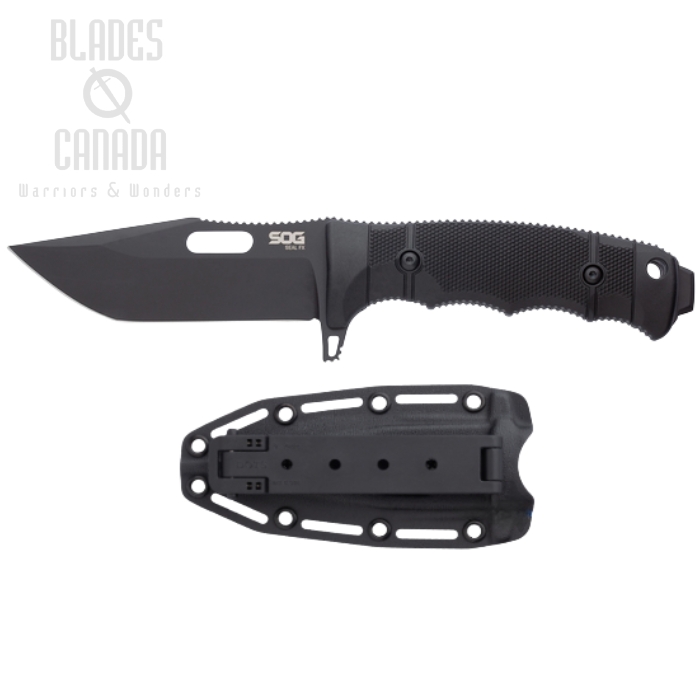 (image for) SOG Seal FX Fixed Blade Knife, CPM S35VN Tanto, Kydex Sheath, 17-21-02-57