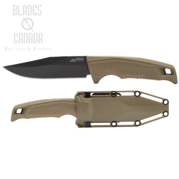 SOG Recondo FX Fixed Blade Knife, 440C Black, Flat Dark Earth, 17-22-03-57 (image for) SOG Recondo FX Fixed Blade Knife, 440C Black, Flat Dark Earth, 17-22-03-57