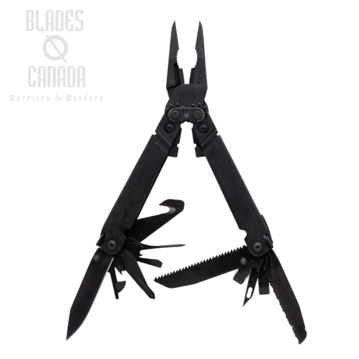 (image for) SOG Poweraccess Assist MT Multitool, 21 Tools, Steel Black, PA3002