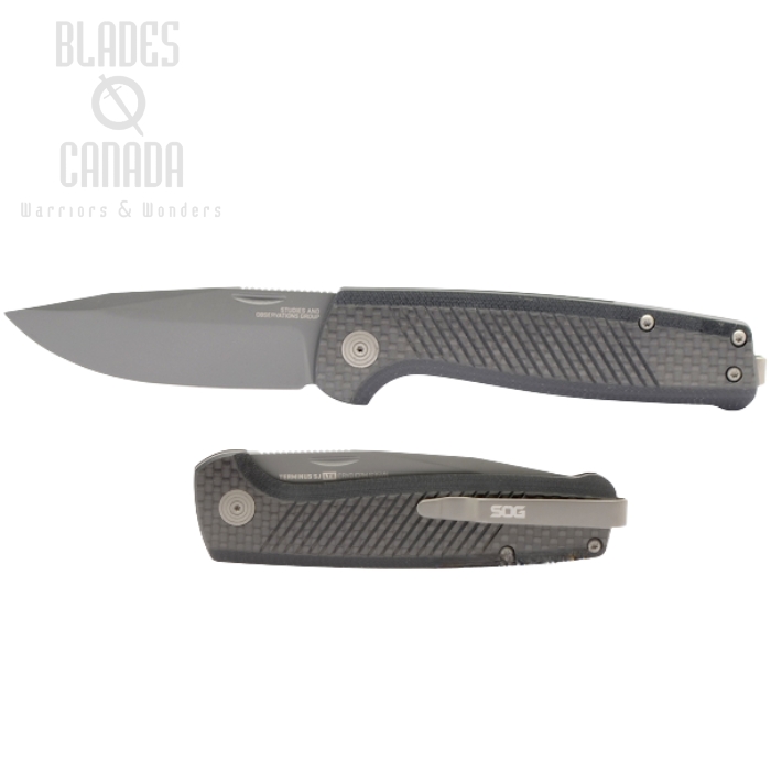 SOG Terminus SJ LTE Slipjoint Folding Knife, S35VN, CF Reinforced G10, TM1006 (image for) SOG Terminus SJ LTE Slipjoint Folding Knife, S35VN, CF Reinforced G10, TM1006