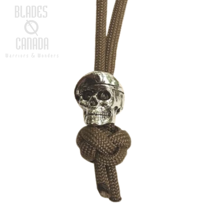 (image for) Spartan Blades Lanyard Beret Skull, Tan