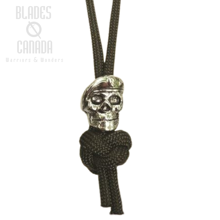 (image for) Spartan Blades Lanyard Beret Skull, OD Green