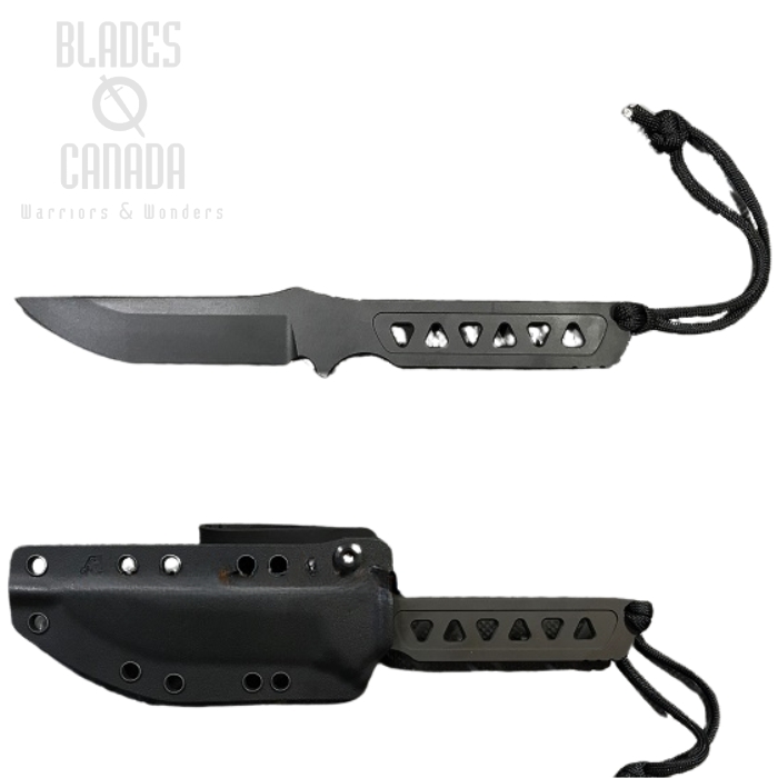 (image for) Spartan Blades Formido Fixed Blade Knife, MagnaCut Black, Kydex Sheath, SB39BKKYBK