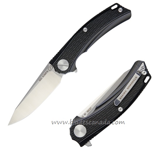 Stedemon BG01 Linerlock Folder - Black G10 - Click Image to Close