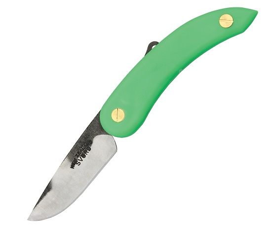 Svord Peasant Folding Knife, 3" Drop Point, Green Handle, SV141
