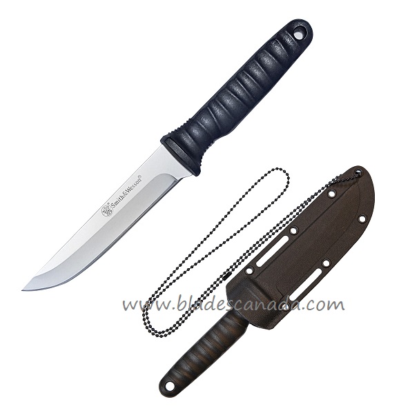 Smith & Wesson 993 M&P Drop Point Neck Knife - Click Image to Close