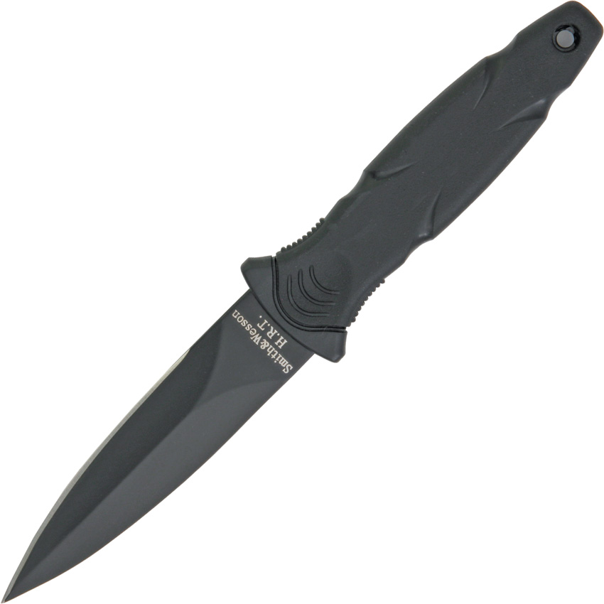 Smith & Wesson HRT3BF Military Boot Knife Black