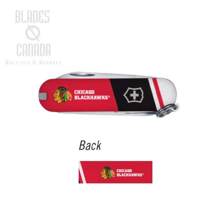 Victorinox Swiss Army Classic SD, NHL Edition - Chicago Blackhawks