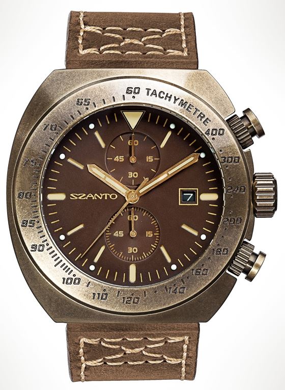 Szanto 4103 Auto Racing - Brown Dial