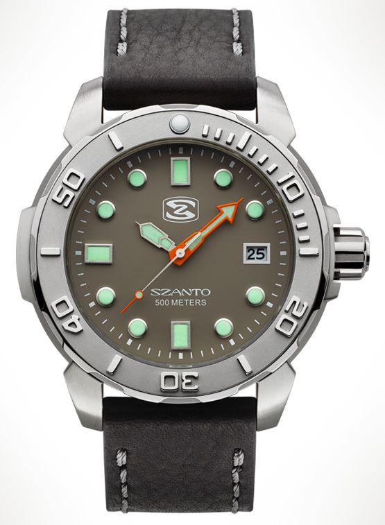 Szanto 5104 Dive Series - Grey Dial