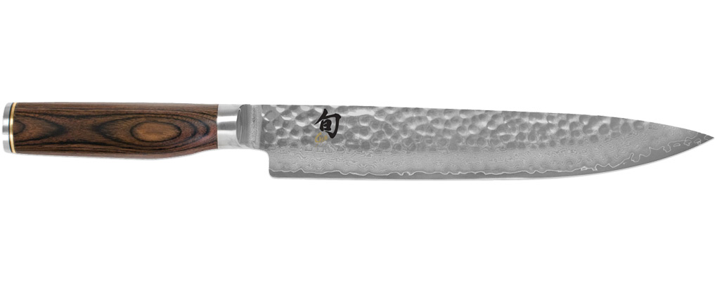 Shun TDM704 Premier 9.5" Slicing Knife - Click Image to Close