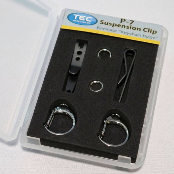 TEC Accessories P-7 Suspension Clip 2 Pack 07D - Black Diamond