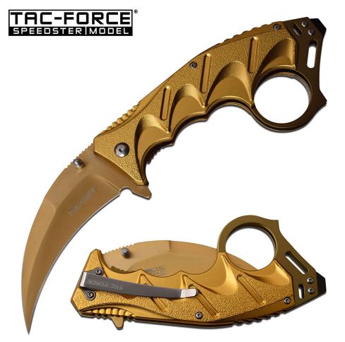 Tac Force TF957GD Folding Knife, Assisted Opening
