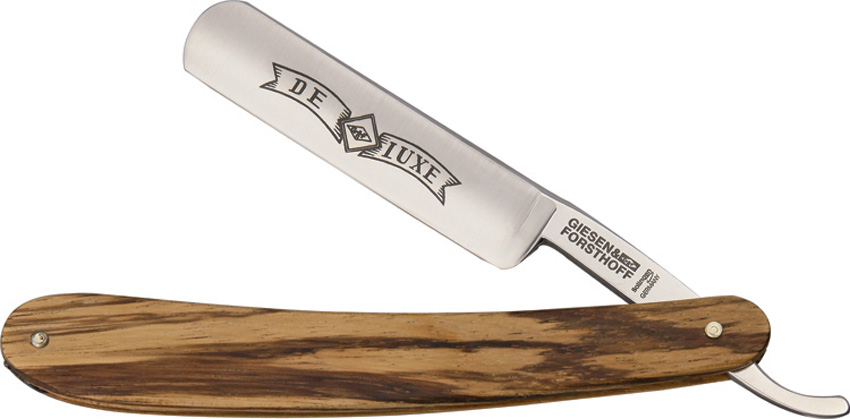 Timor 396 Straight Razor - Rich Grain Plum - Click Image to Close