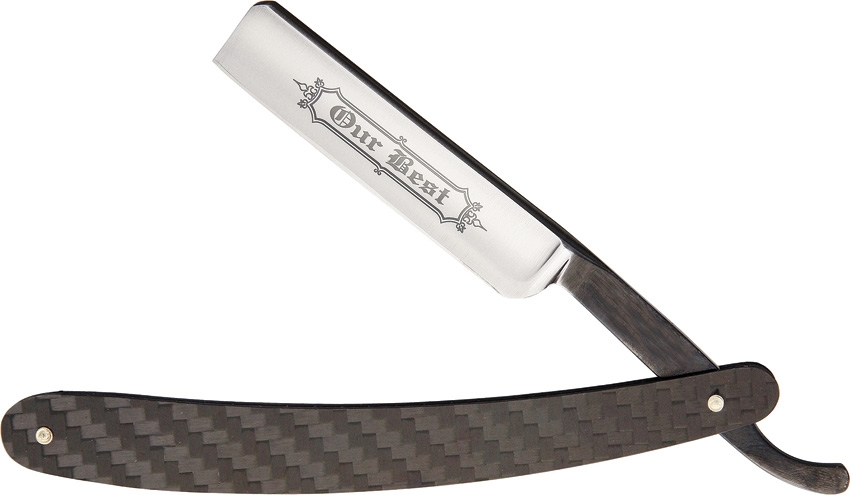 Timor 400 Straight Razor - Carbon Fiber