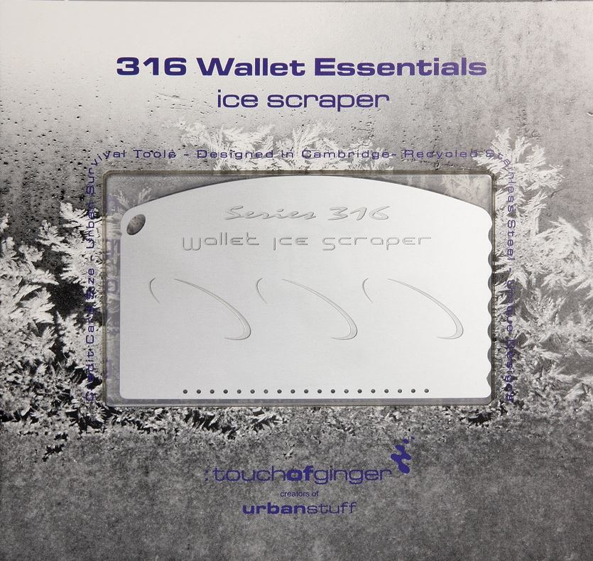 Touch of Ginger 05 Wallet Ice Scraper - Click Image to Close