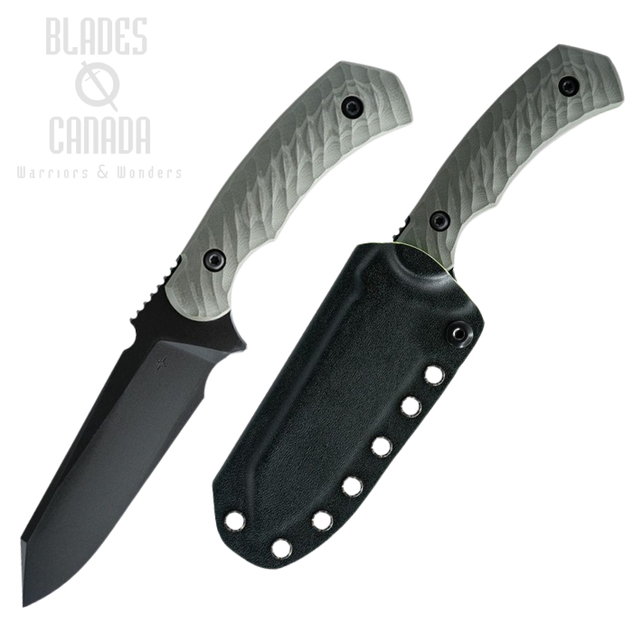 (image for) TOOR Zenith Apocalypse Fixed Blade Knife, CPM Cru-Wear Steel, G10, TR33809