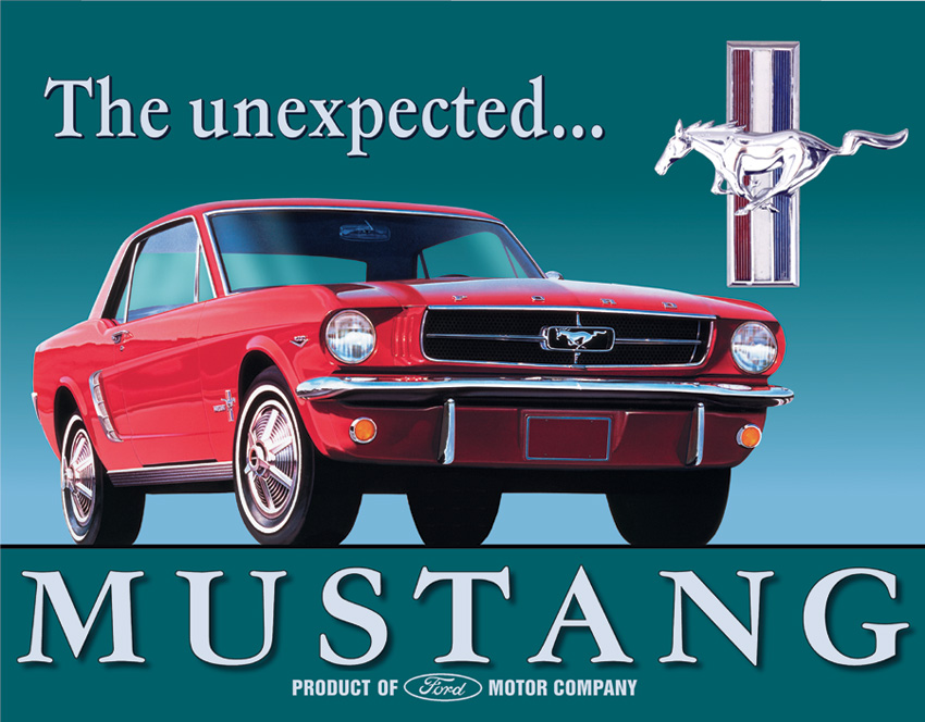 Tin Sign 0579 Ford Mustang - Click Image to Close