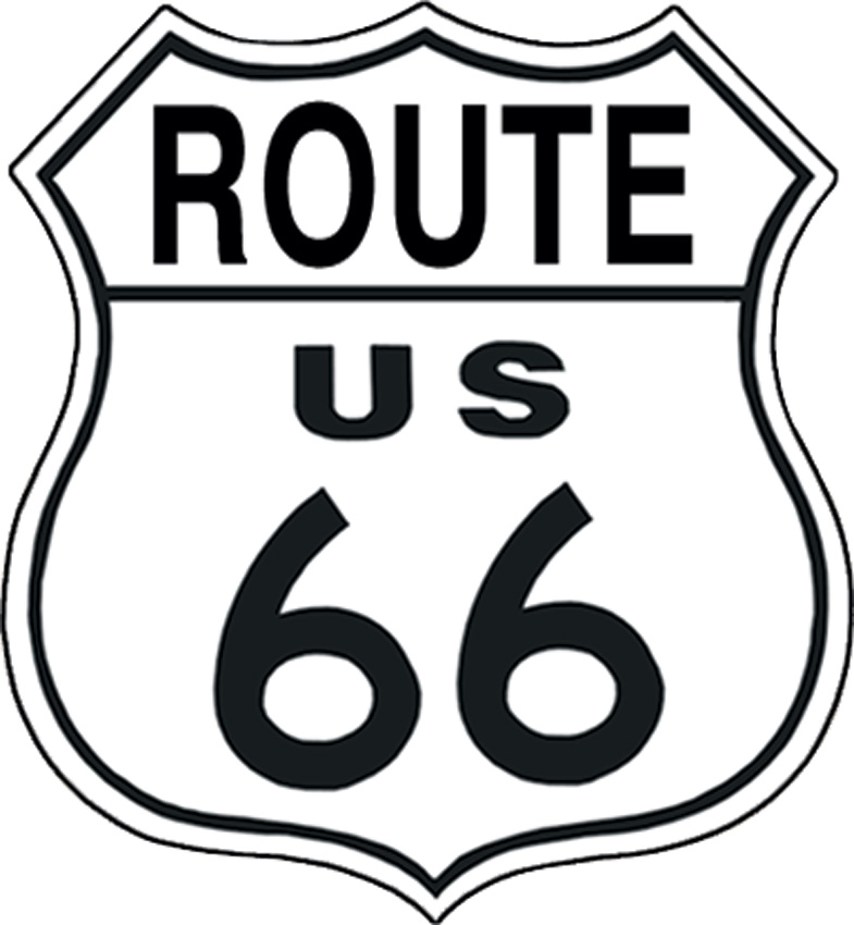 Tin Sign 0679 Route 66 Shield