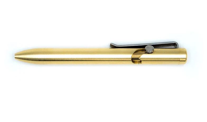 Tactile Turn Bolt Action Pen Mini - Bronze - Click Image to Close