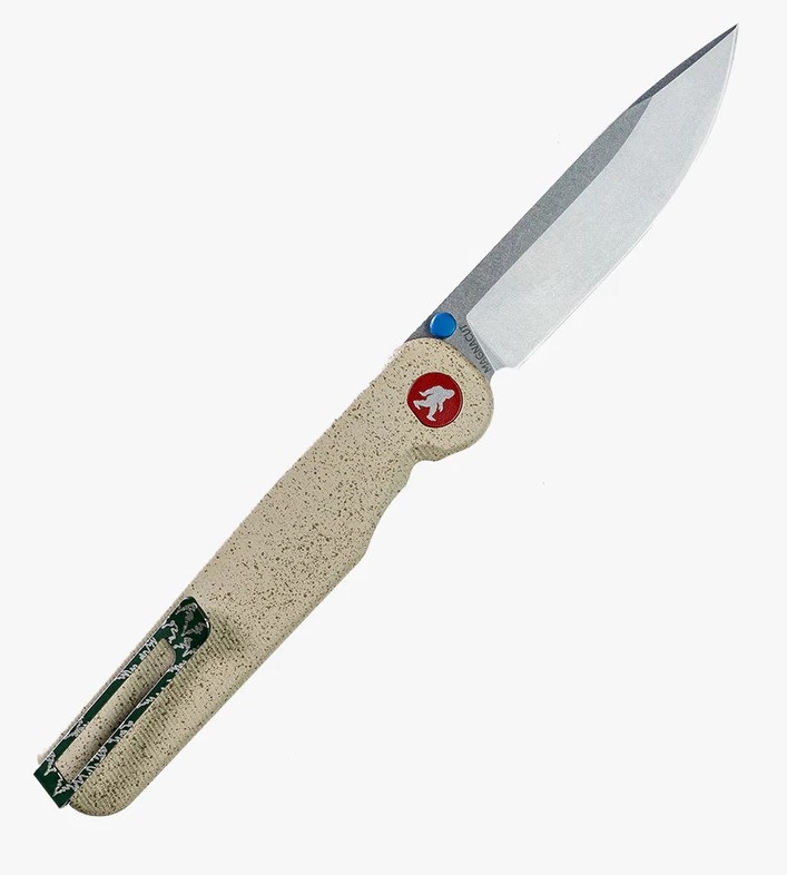 Tactile Turn Rockwall Trailhead Folding Knife, CPM Magnacut SW, Titanium