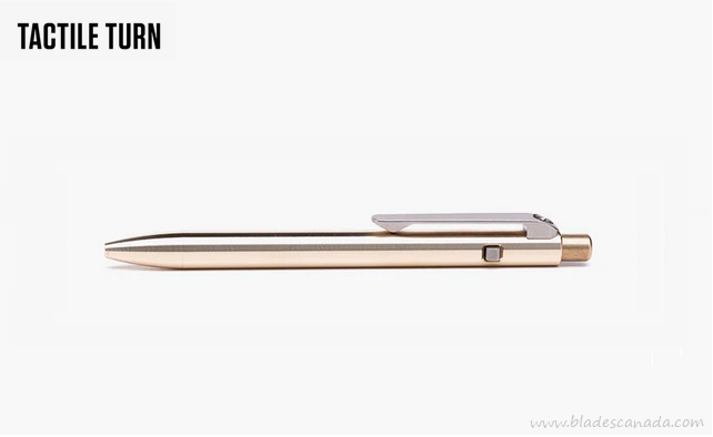 Tactile Turn Slim Side Click Pen Mini, Bronze