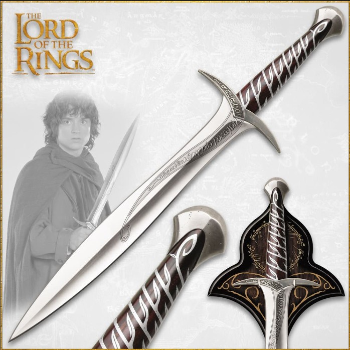 UC Lord Of The Rings Sting Sword of Frodo, Display Plaque, UC1264 (image for) UC Lord Of The Rings Sting Sword of Frodo, Display Plaque, UC1264