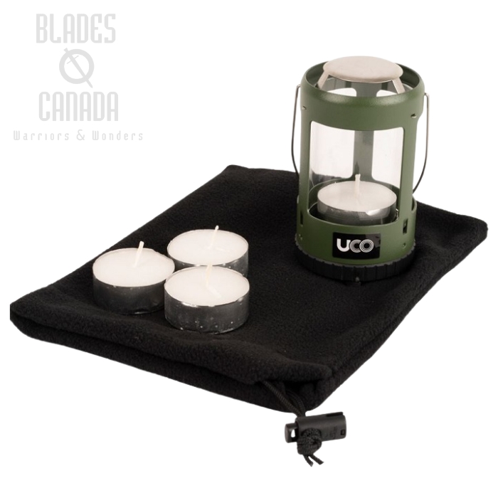 UCO Mini 2.0 Candle Lantern Kit, Powder Coat Green, A-KIT-GREEN (image for) UCO Mini 2.0 Candle Lantern Kit, Powder Coat Green, A-KIT-GREEN