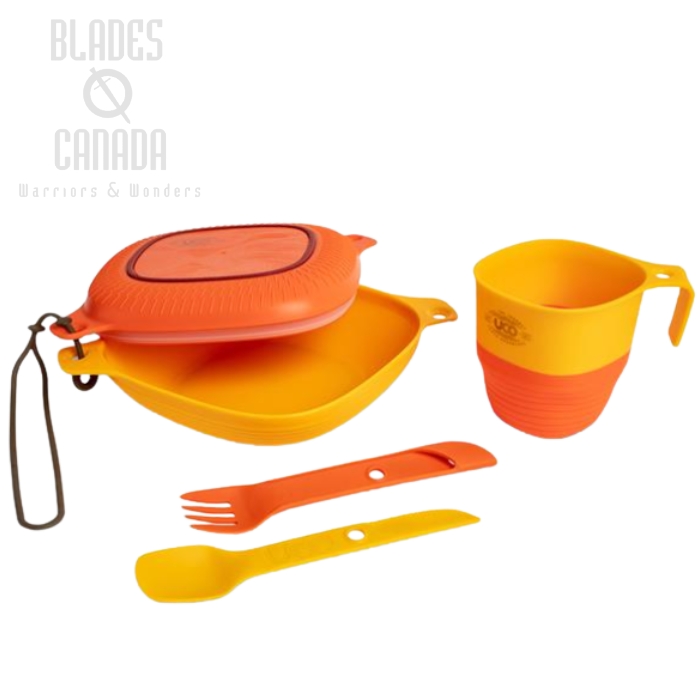 UCO 6 Piece Mess Kit, Sunrise, F-MK-CORE6PC-SUNRISE (image for) UCO 6 Piece Mess Kit, Sunrise, F-MK-CORE6PC-SUNRISE