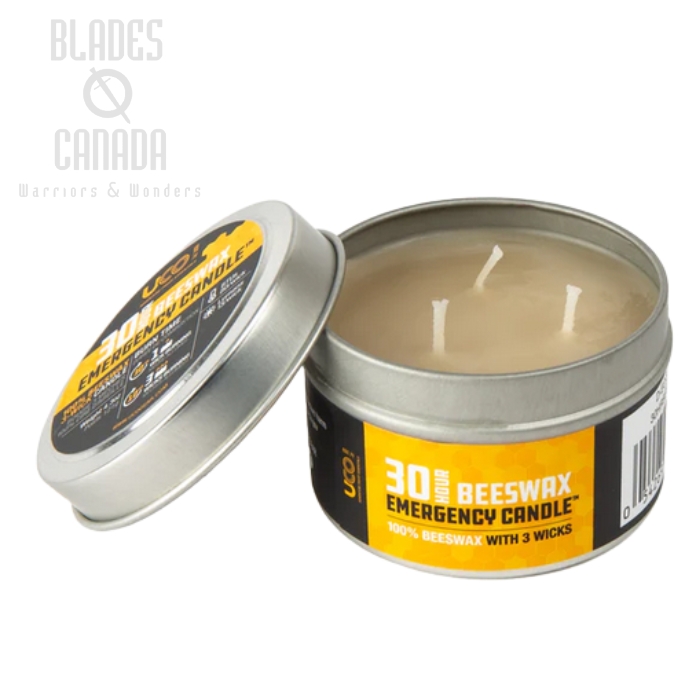 (image for) UCO 30-hr Emergency Candle, Beeswax