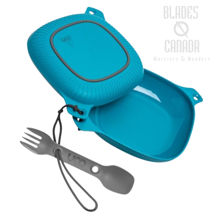 UCO 4 Piece Mess Kit, Blue, F-MK-CORE4PC-BLUE (image for) UCO 4 Piece Mess Kit, Blue, F-MK-CORE4PC-BLUE